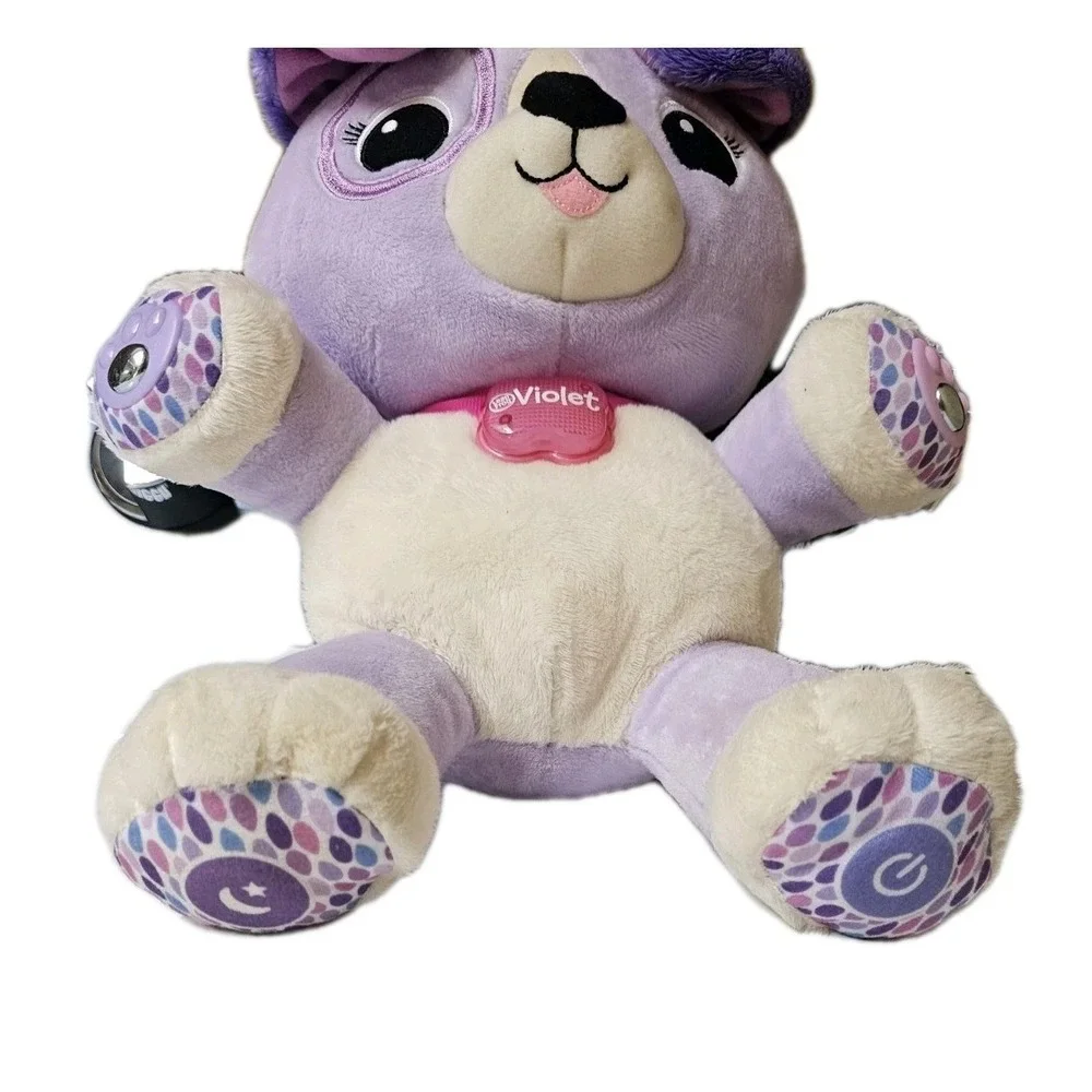 Leap Frog My Pal Violet Interactive Learning Plush Dog Learning & Fun :)